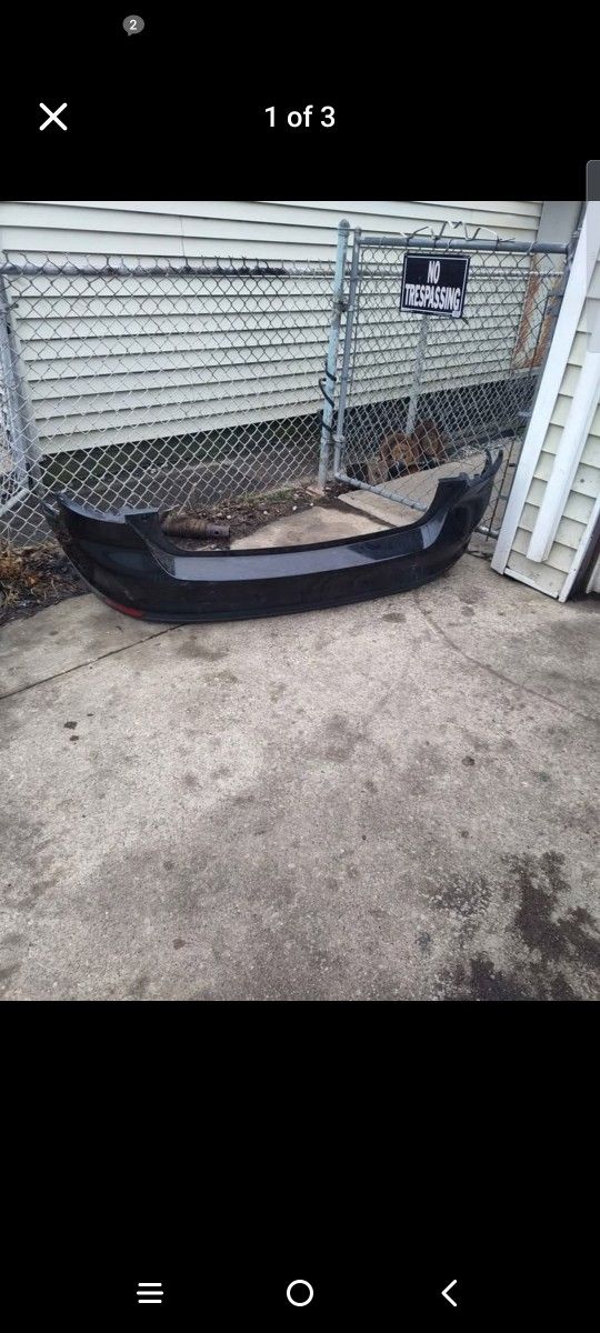 2012-14 Ford Focus Hatchback Rear Bumper
