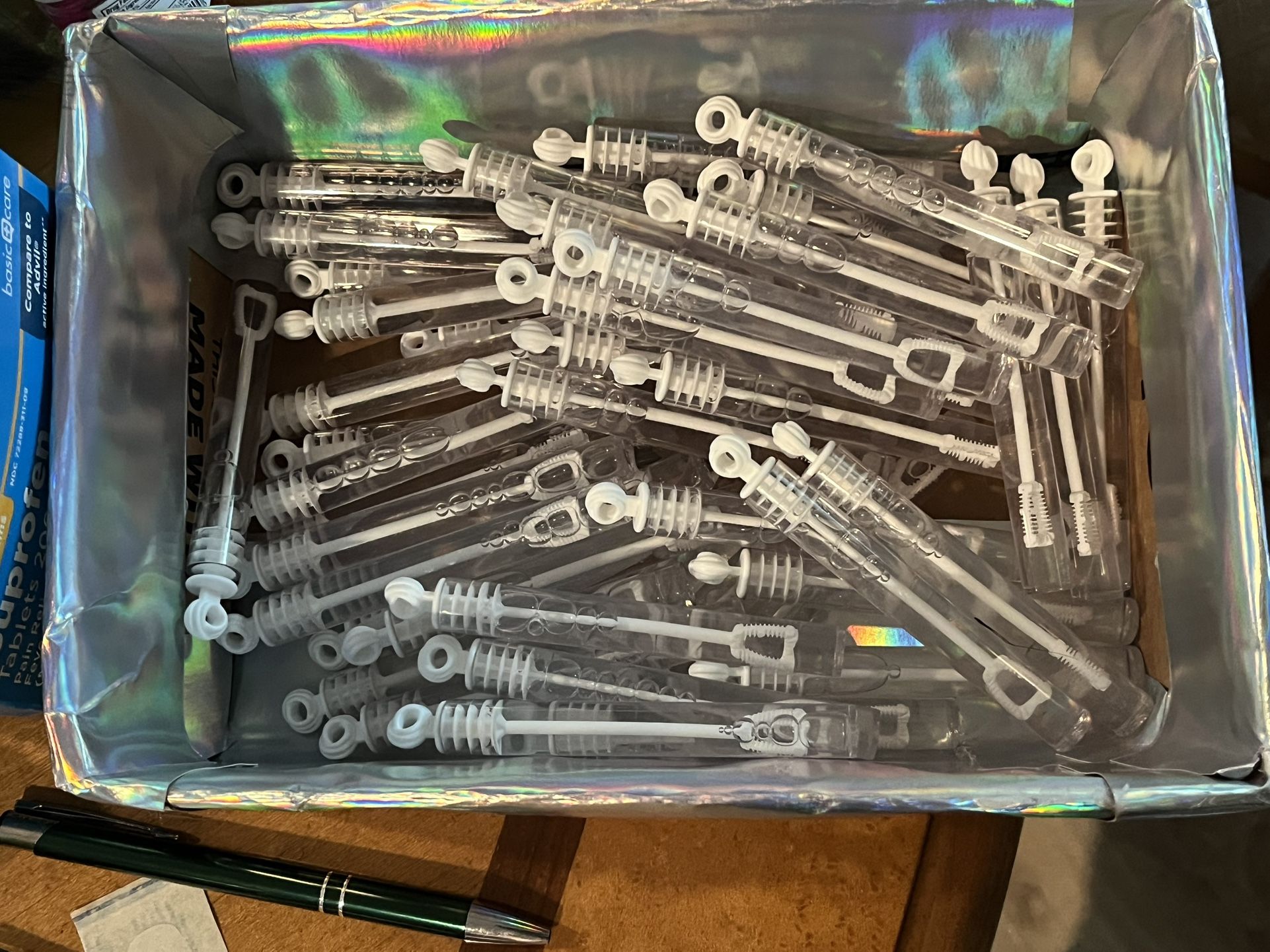 50 Unused Bubble Wands Wedding Events