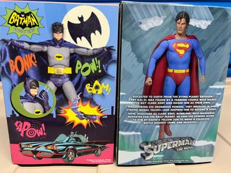 Neca 7” Batman and Superman