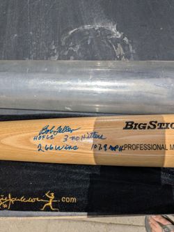Autographed Baseball Bat