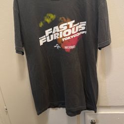 OG FAST AND FURIOUS TOKYO DRIFT TEE SIZE L 