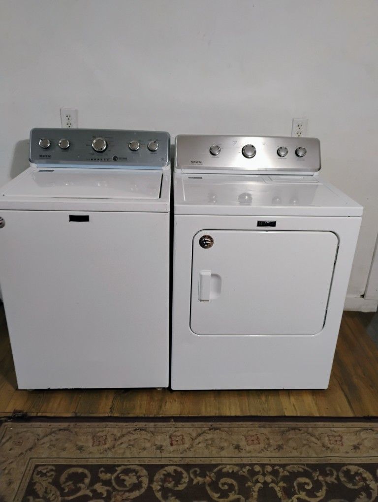 Maytag MCT Washer And Electric Dryer Set Delivery And Installation Is Free