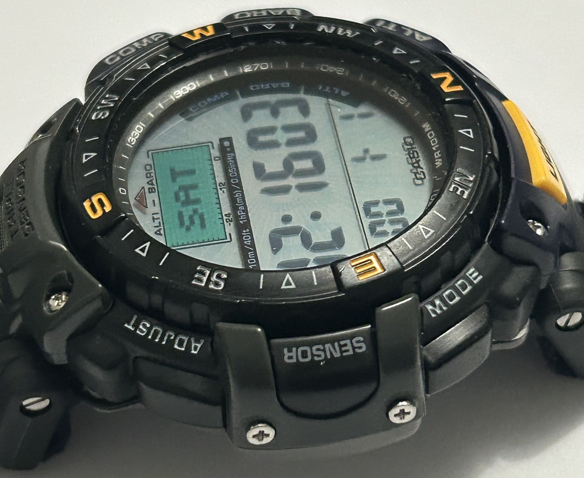 Casio Pathfinder Triple Sensor Watch PAG 40 Module 2271 Altimeter Compass  Temp