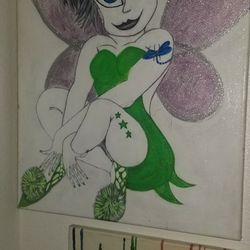 Tinkerbell With Some Spice 16" X20" Canvase