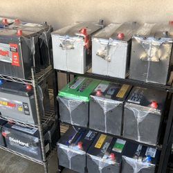 Car batteries