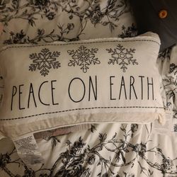 Rae Dunn Christmas Pillow