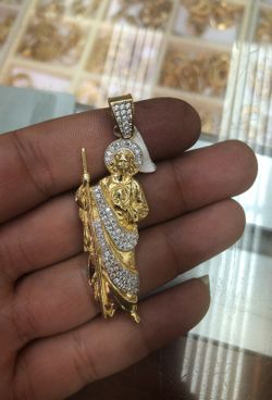 San judas 14k gold