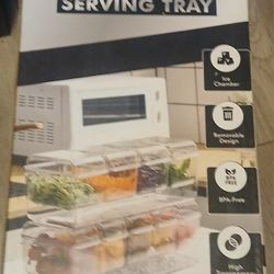 Cool Condiment Serving Tray, NIB