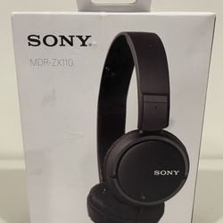 Sony Headphone Over-Head MDR-ZX110 Stereo  Extra Bass