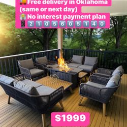 New inbox patio set (we finance and deliver)($54 down, (90 day no interest no credit check payment plan)