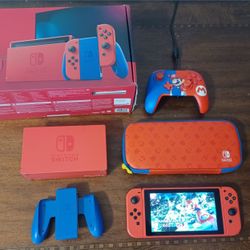 Nintendo Switch (Mario Red & Blue Edition)