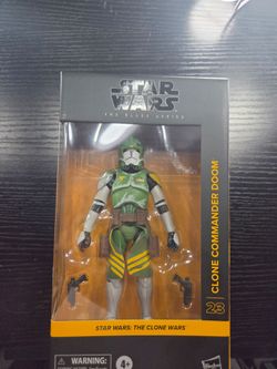 Star wars black series Commander Doom