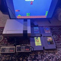 Original Nintendo NES Console
