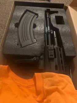 Toy sport airsoft rifle lancer tactical ak