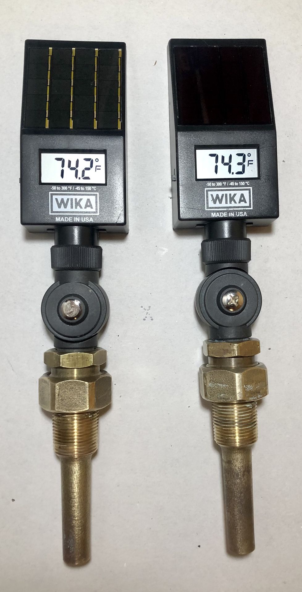 WIKA Solar Powered Thermometer 
