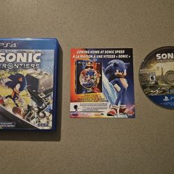 Sonic Frontiers PlayStation 4