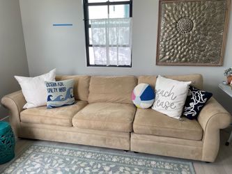 Pottery Barn couch 108” long