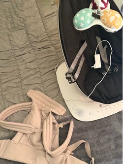 Baby swing and carrier