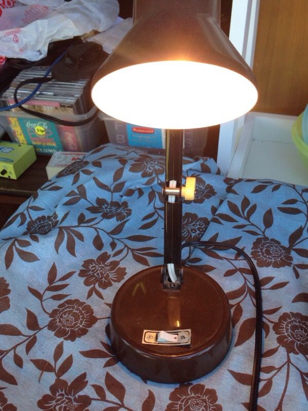 Small desk lamp