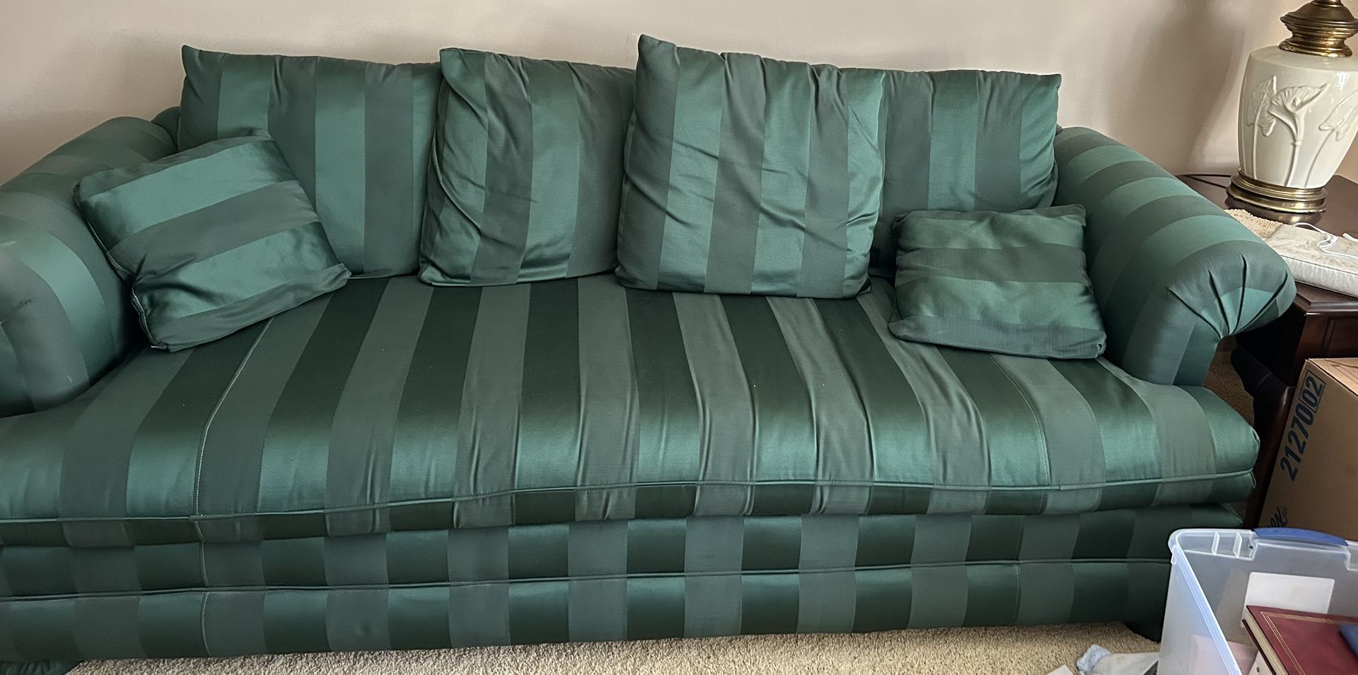 Couch.   Loveseat