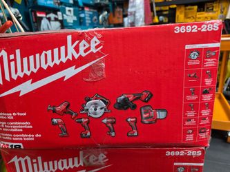 M18 Milwaukee 8-tool combo kit,3xbatteries included, NEW, Financing available