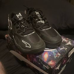 MB1 Lo Puma Black Basketball Shoes 
