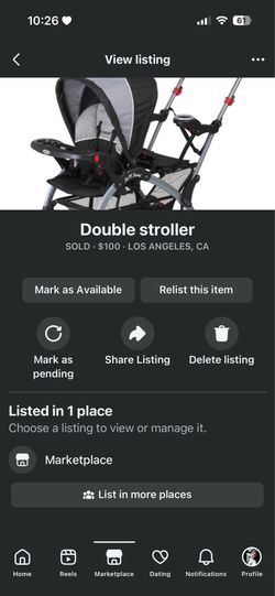 Double stroller