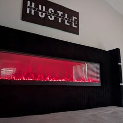 BLUETOOTH SPEAKER USB PORT FIREPLACE BED