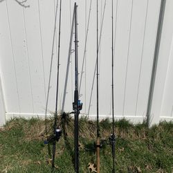 Fishing Rods And Fishing Equipment 