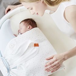 Baby Nest Sleeper, Baby Lounger Co-Sleeper Baby Bassinet for Bed