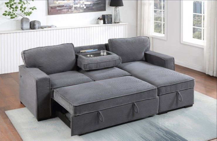 SECTIONAL SLEEPER NEW IN BOX