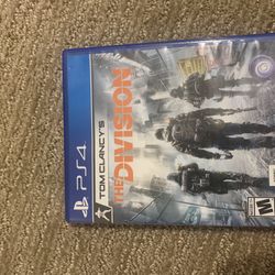 Ps4 game Tom Clancy’s The Division