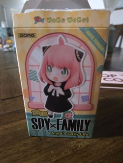 Open Box Authentic POPMART Spy X Family Anya’s Daily Life - Becky Happy