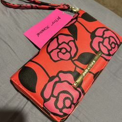 Betsey Johnson clutch wallet 