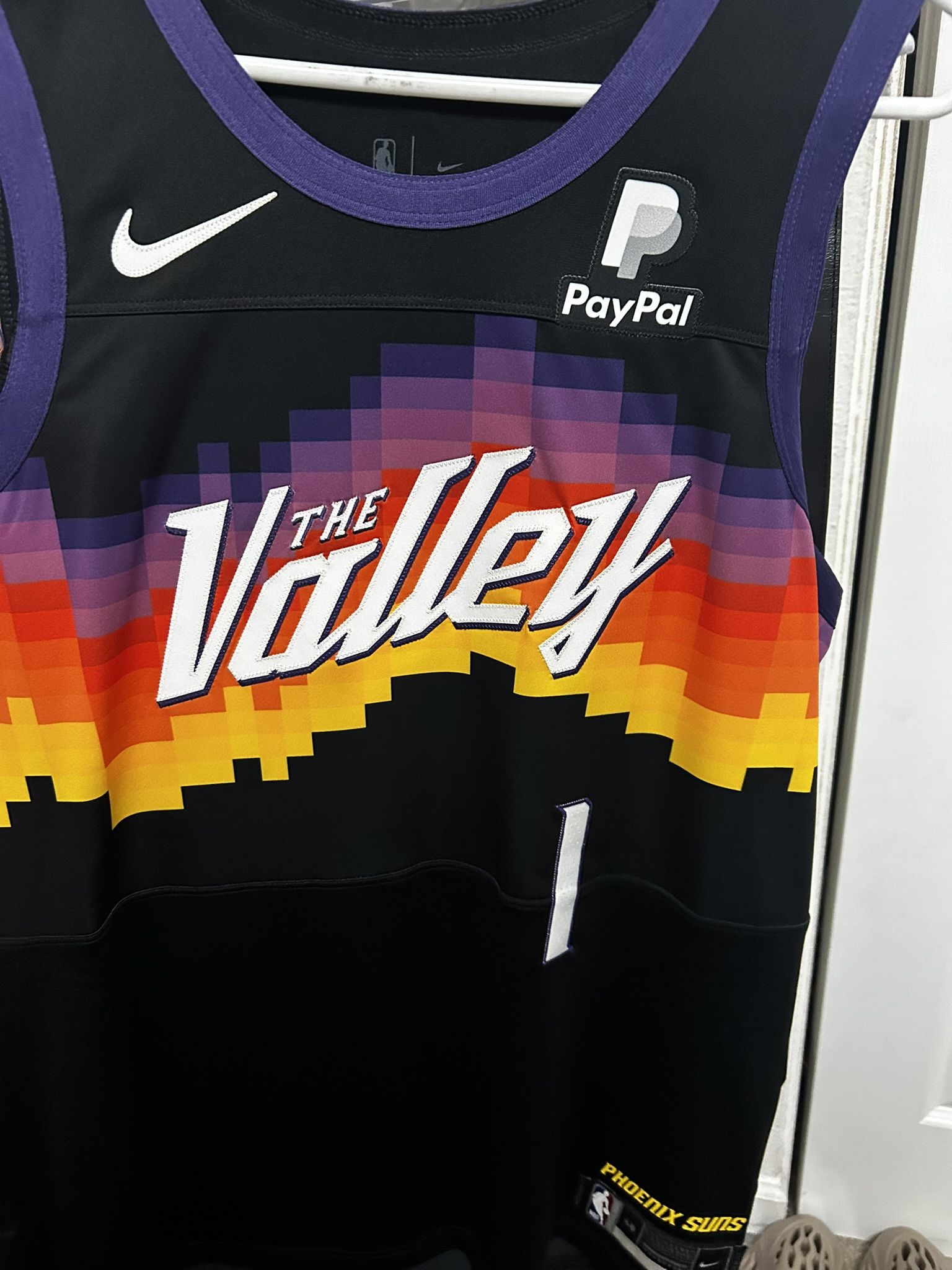 Devin Booker Authentic Pro Cut The Valley Jersey