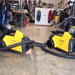 Canister vacuum cleaner