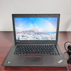 Lenovo Thinkpad T450 Ultrabook | Intel i5-5300U CPU | 8GB RAM | 256GB SSD | Windows 10 Pro