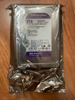 WD Purple 2TB Surveillance Hard Drive