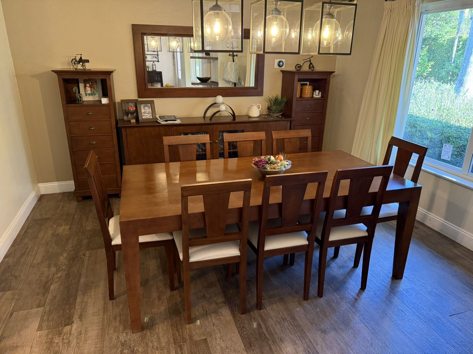 For Sale: Solid Wood Dining Set