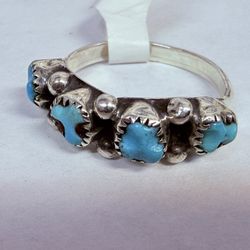 Sterling Silver & Turquoise Ring