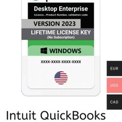 Intuit Quickbook Desktop 2023