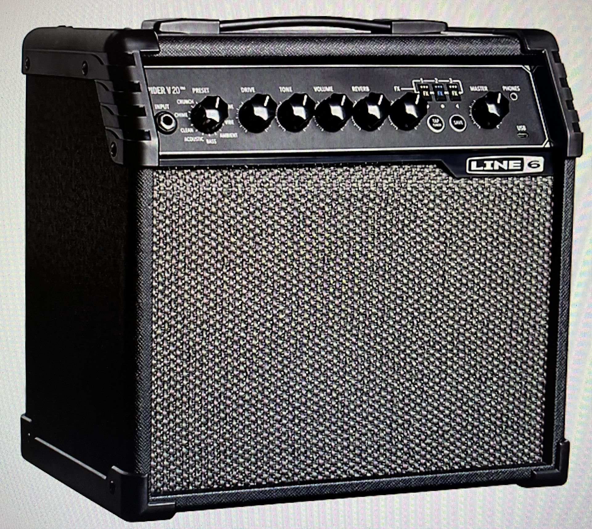 Line 6 Spider V20 Combo Modeling Guitar Amp