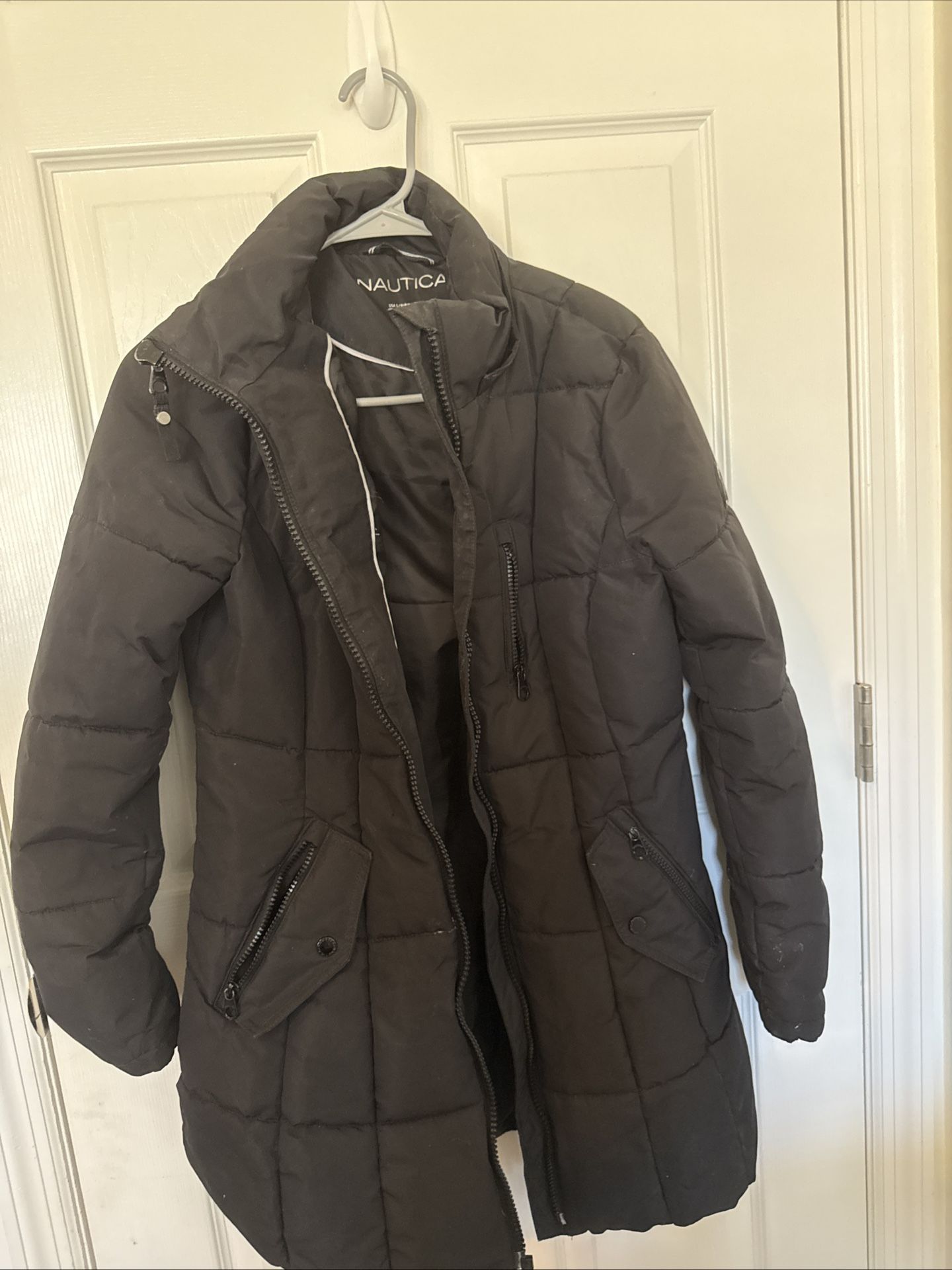 Nautica Black Water-Resistant Jacket