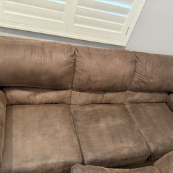 Couch, Loveseat & Recliner Set 