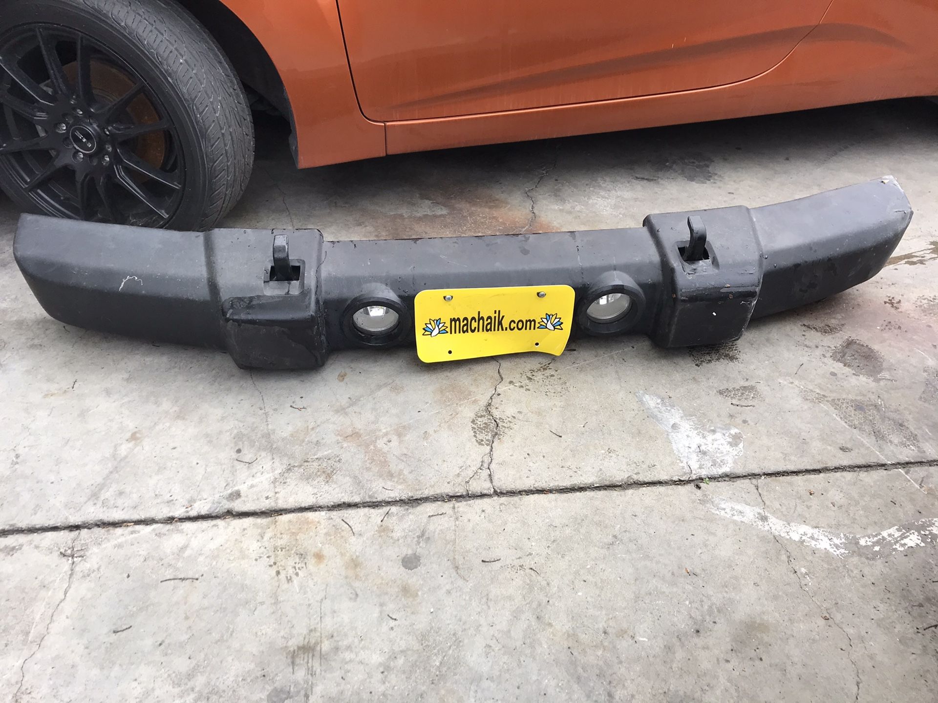 2015 Jeep Wrangler complete front Bumber part