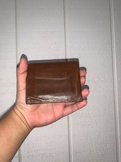 Brown Leather Bifold Wallet ROLFS