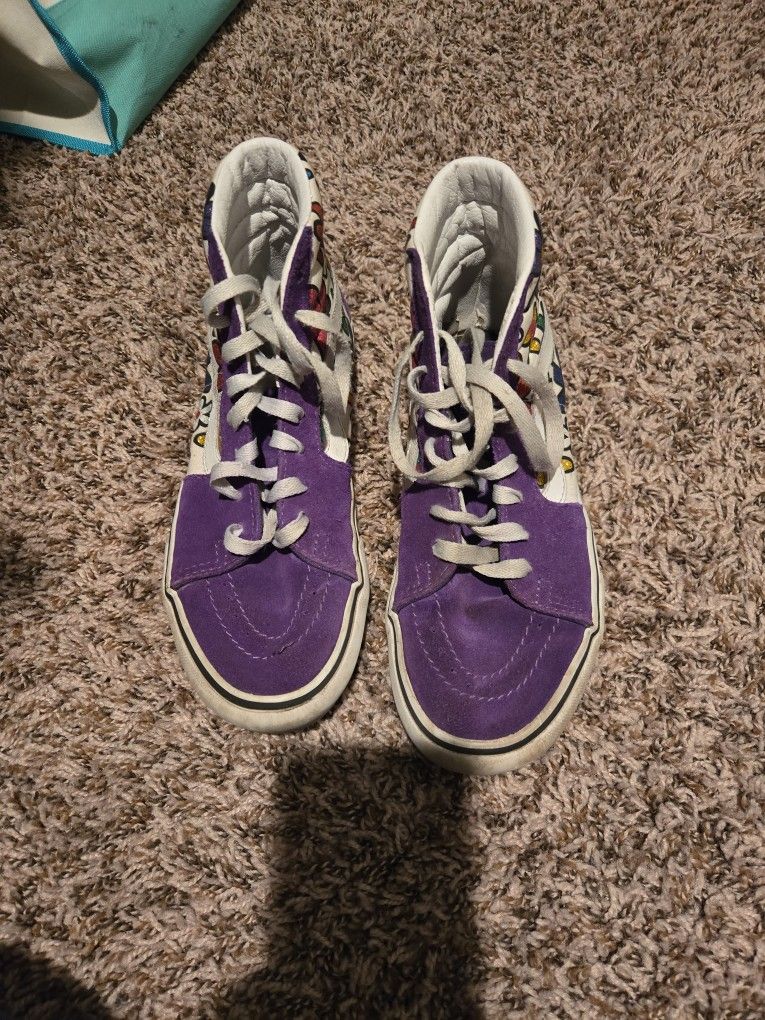 Floral Vans Shoes