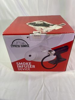Cypress Sunrise Smoke Infuser Device NEW OPEN BOX FREE SHIPPING