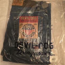 Devil dog/ straight slim fit in gray, blue and brown.  All 3 sizes are 30w X 30L