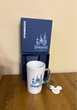 Disneyland Resort Diamond Celebration 2015 Ceramic Starbucks Cup Decoration